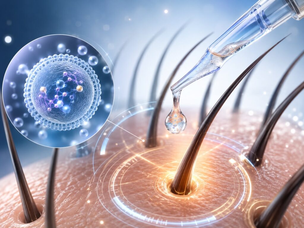 title="Exosome Hair Therapy: The Future of Hair Regrowth Treatment Advanced Exosome Hair Treatment for Hair Loss