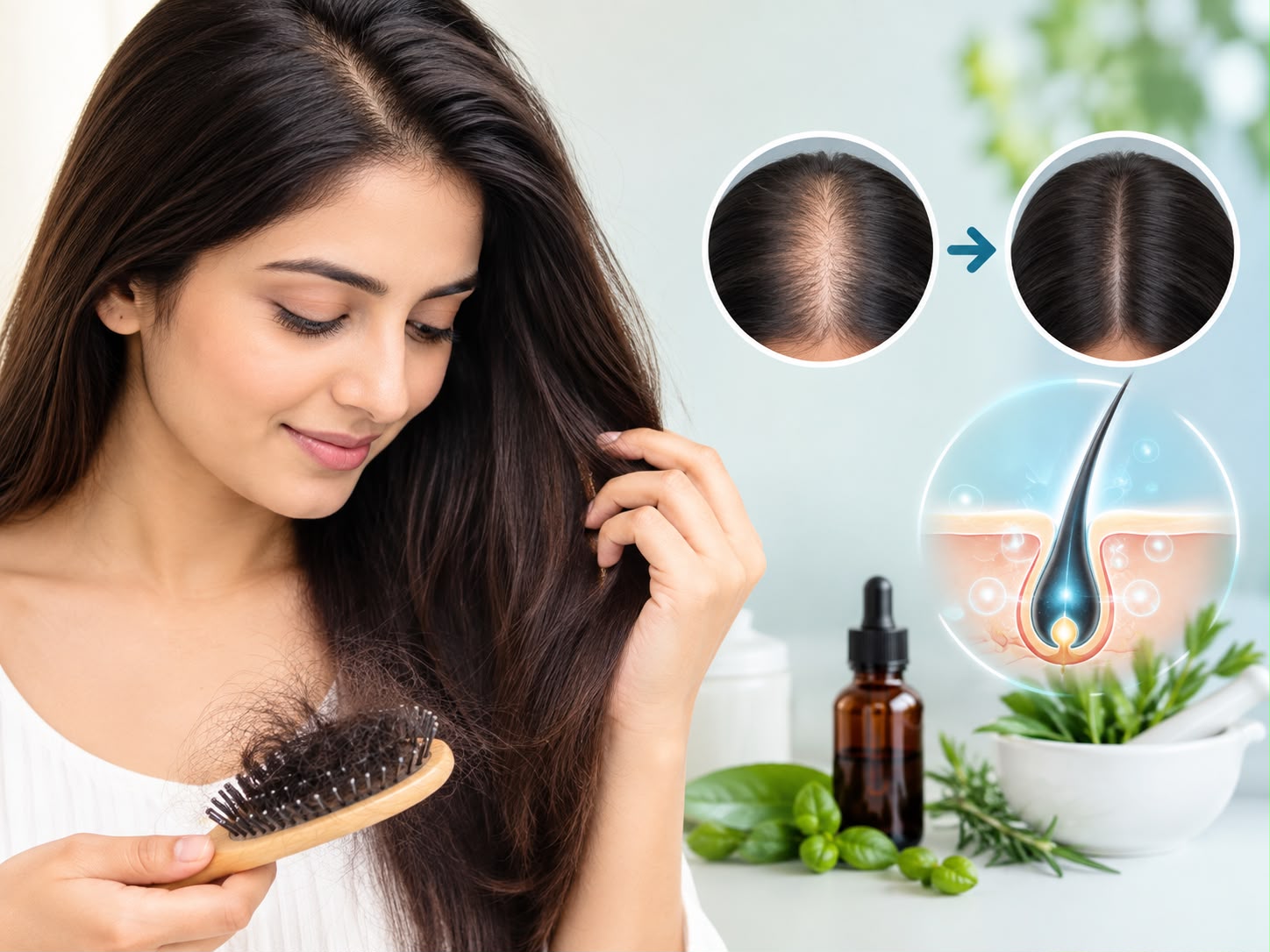 Hair fall control treatment for men and women in Mumbai