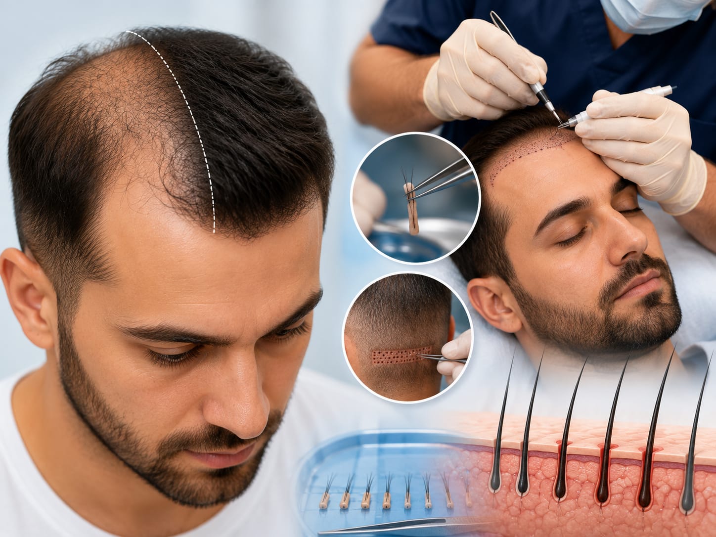 Hair transplantation treatment for hair loss and thinning hair in Borivali Mumbai